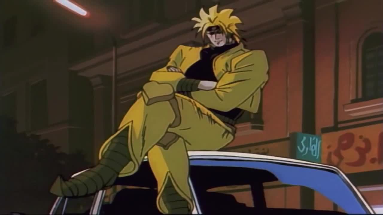 Кадры из аниме Невероятные приключения ДжоДжо [OVA-1-2] (1993)